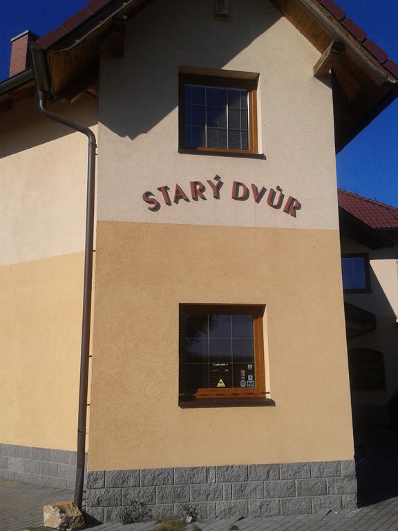 Penzion Stary Dvur Nové Dvory Exteriör bild
