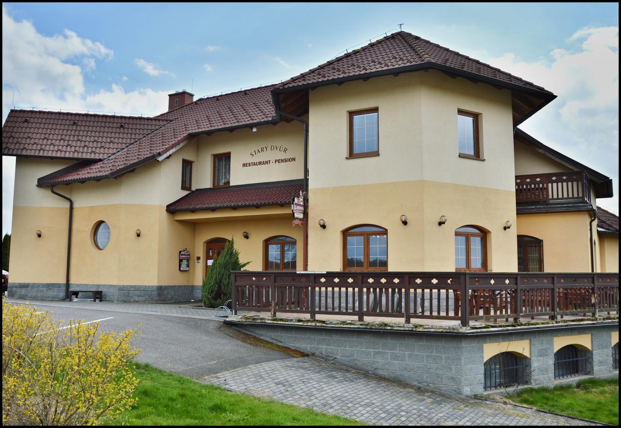 Penzion Stary Dvur Nové Dvory Exteriör bild