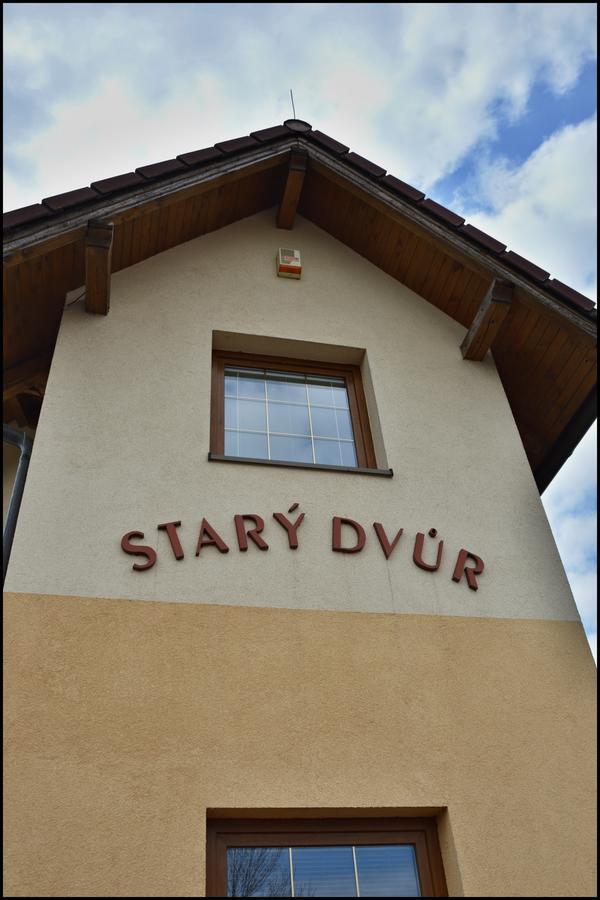 Penzion Stary Dvur Nové Dvory Exteriör bild